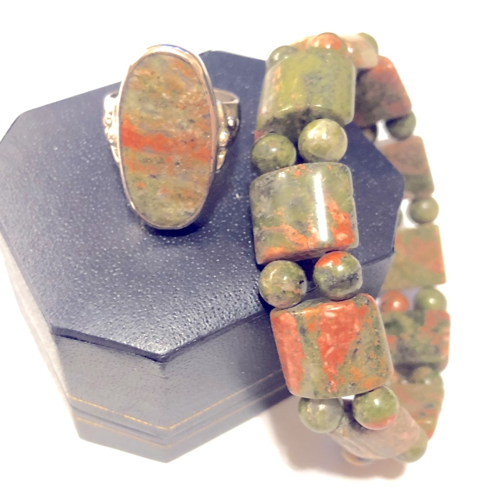 Sterling Ring/Bracelet Set